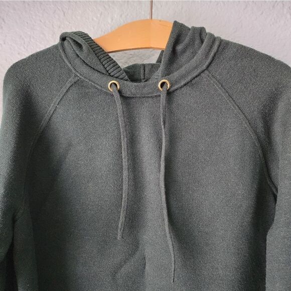 Moth sweater viscose blend sweatshirt style with hoodie - Picture 7 of 13